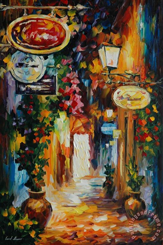 Vibration Of The Time painting - Leonid Afremov Vibration Of The Time Art Print