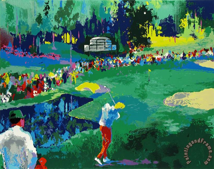 Leroy Neiman Big Time Golf Suite Art Print