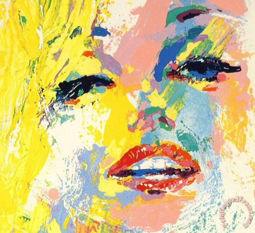 Marilyn Monroe painting - Leroy Neiman Marilyn Monroe Art Print