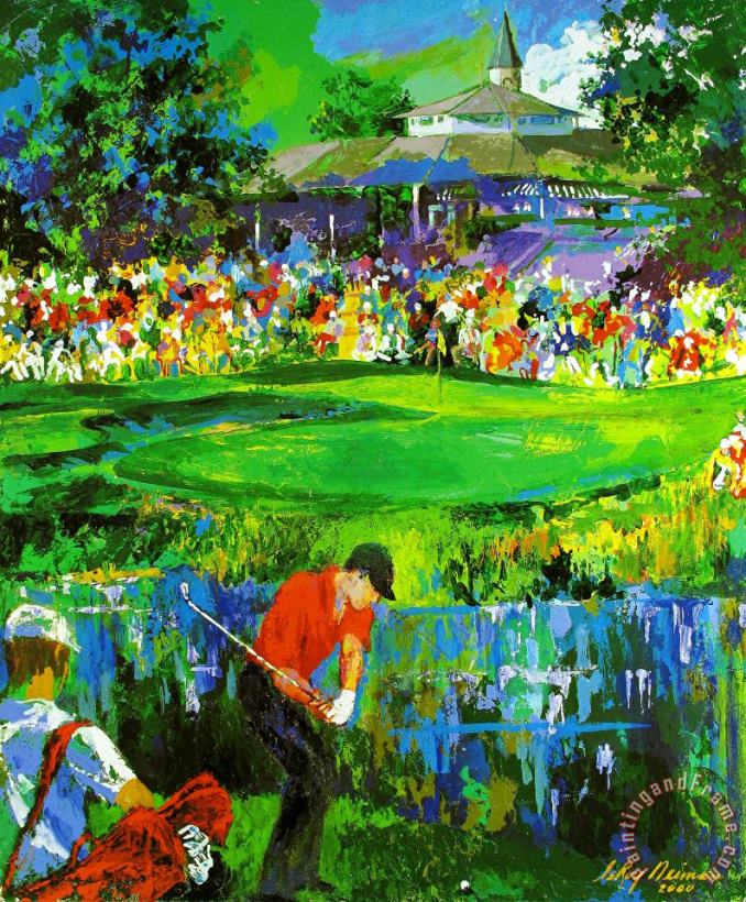 Pga Championship 2000, Valhalla Golf Club, (deluxe) painting - Leroy Neiman Pga Championship 2000, Valhalla Golf Club, (deluxe) Art Print