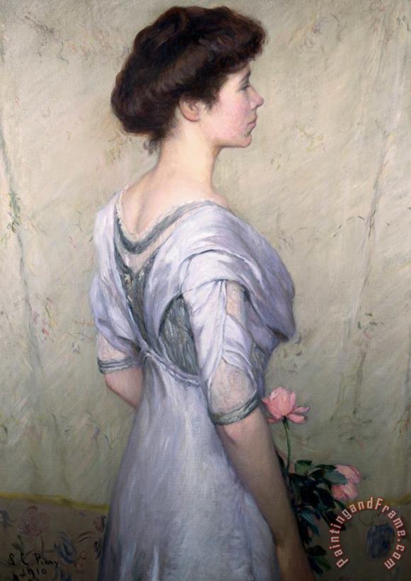 Lilla Cabot Perry The Pink Rose Art Painting