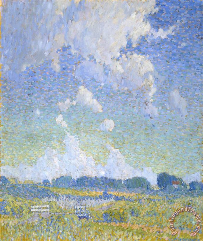 Summer Afternoon, The Prairie painting - Lionel LeMoine FitzGerald Summer Afternoon, The Prairie Art Print
