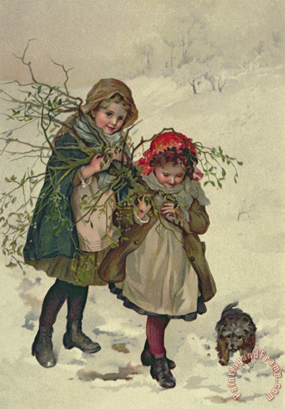 Lizzie Mack Illustration from Christmas Tree Fairy Art Print