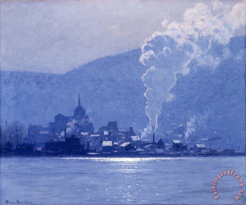 A Puff of Steam painting - Lowell Birge Harrison A Puff of Steam Art Print