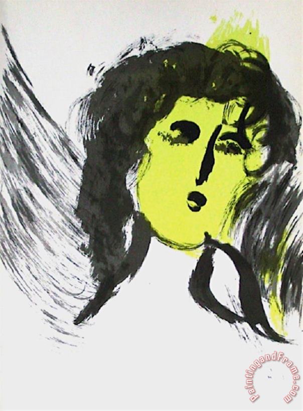 La Bible Lange painting - Marc Chagall La Bible Lange Art Print