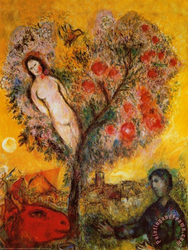 Marc Chagall La Branche Art Painting