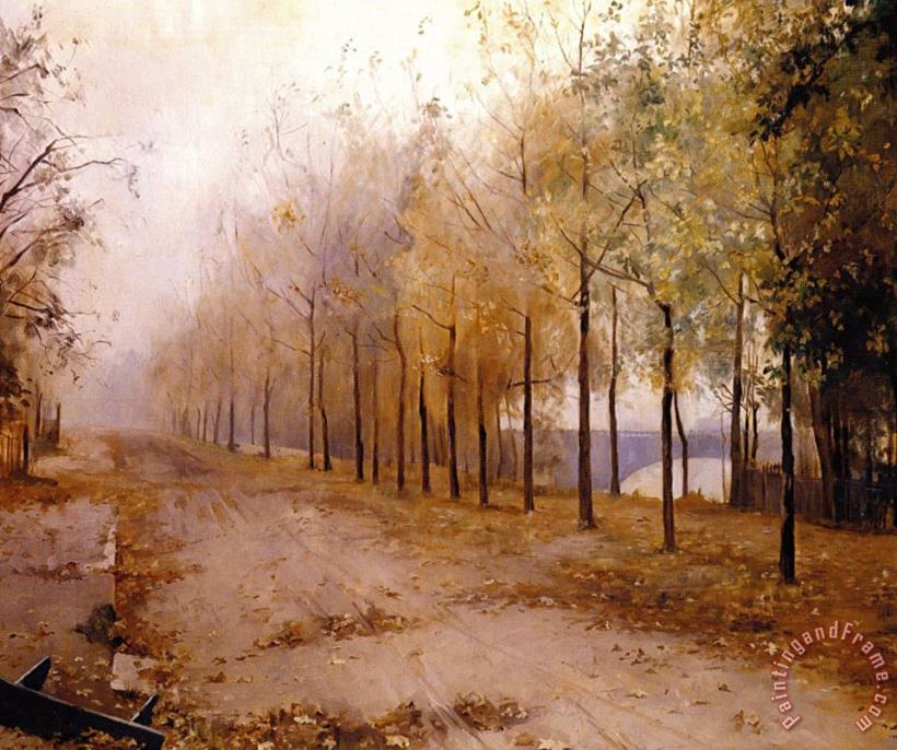 Maria Konstantinowna Bashkirtseff Autumn Art Painting