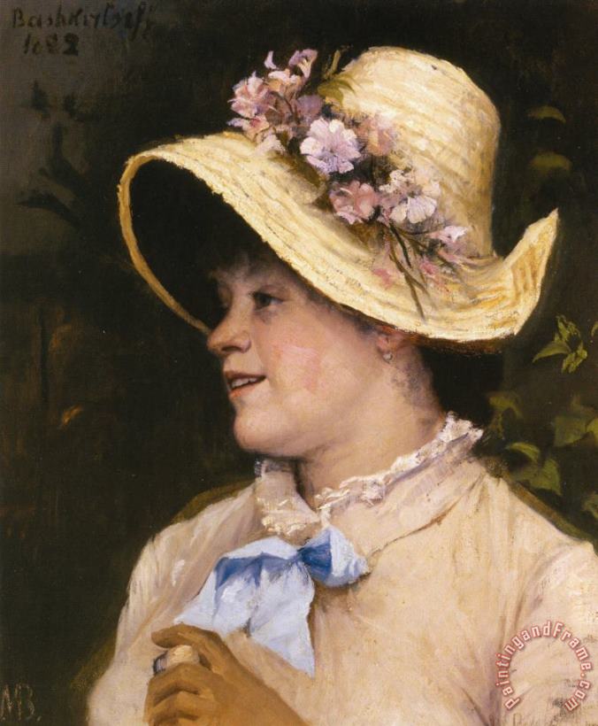 Maria Konstantinowna Bashkirtseff La Parisienne Art Painting