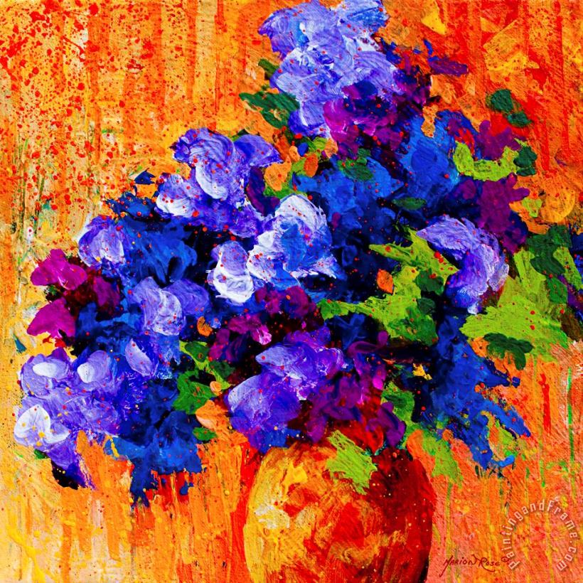 Marion Rose Abstract Boquet 3 Art Painting