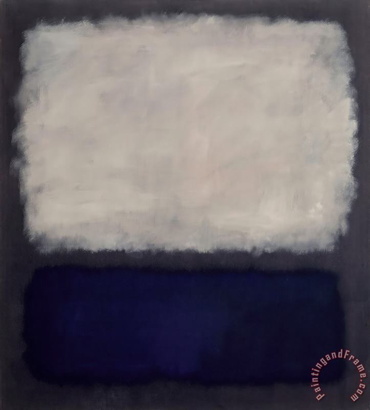 Blue And Gray painting - Mark Rothko Blue And Gray Art Print
