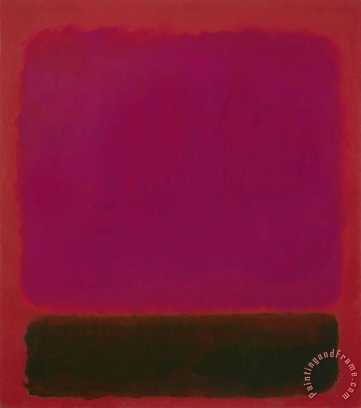 Mark Rothko Untitled, 1967 Art Painting