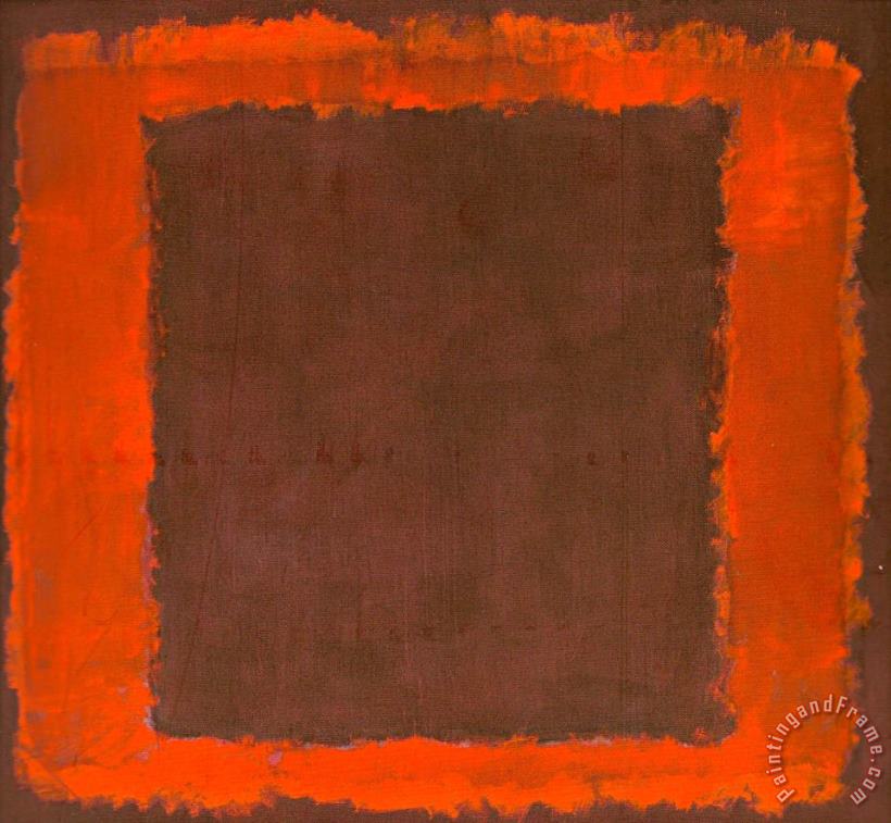 Mark Rothko Untitled Mural for End Wall Art Painting