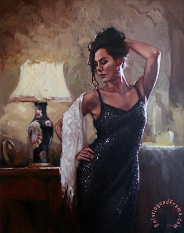 Mark Spain All Dressed Up Art Painting