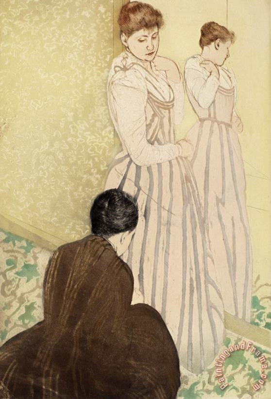 Mary Cassatt The Fitting Art Print