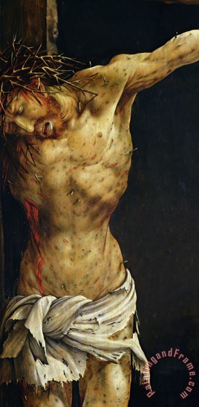 Matthias Grunewald Christ on the Cross Art Painting