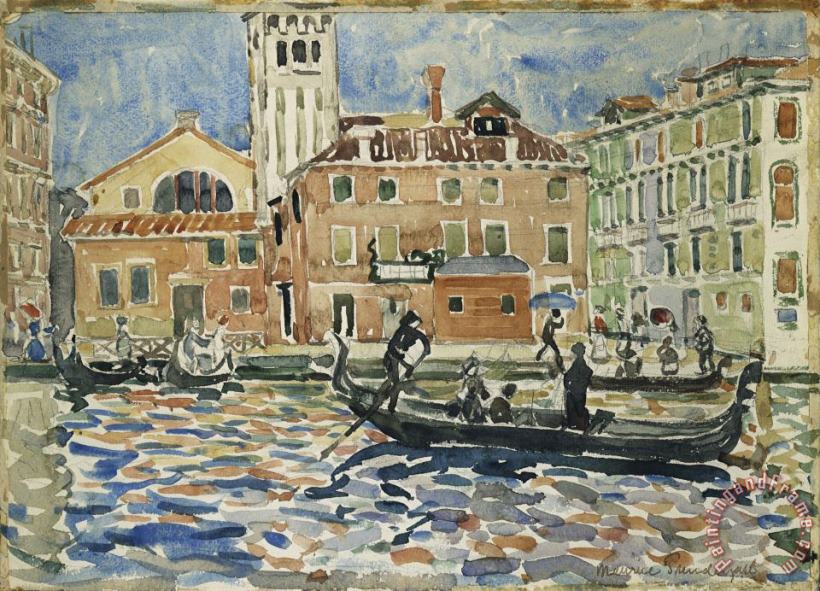 Maurice Brazil Prendergast Venice Art Painting