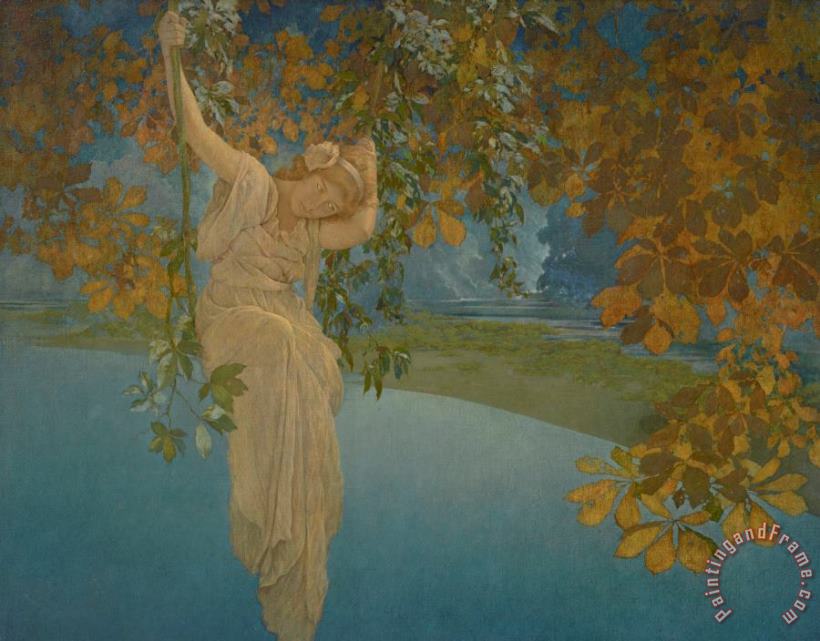 Maxfield Parrish Reveries, 1913 Art Painting