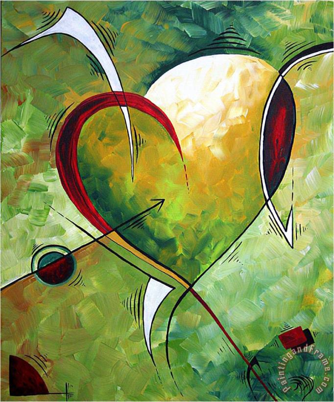Heartfelt painting - Megan Aroon Duncanson Heartfelt Art Print