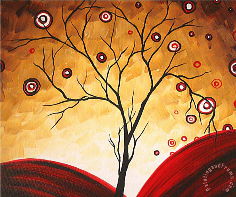 Megan Aroon Duncanson Red Dreams Art Painting