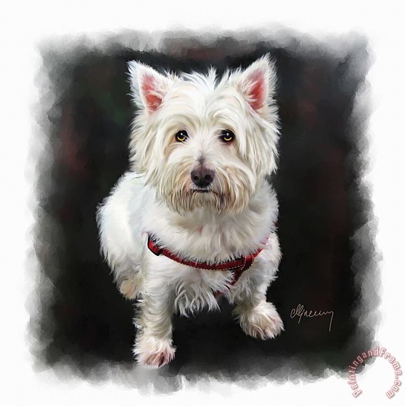 Michael Greenaway West Highland White Terrier Art Print