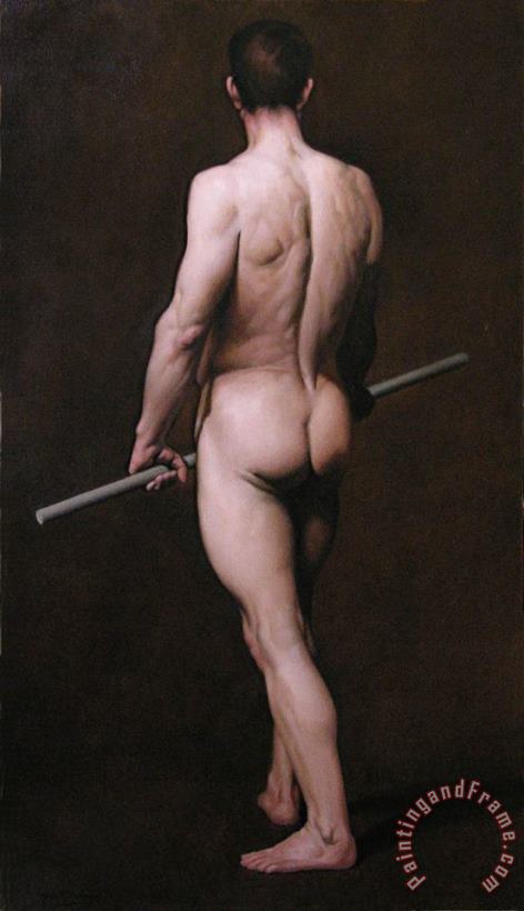 Michael John Angel Male Nude Art Painting