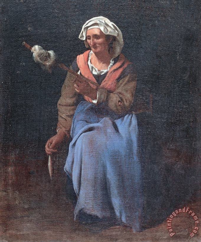 Michael Sweerts Old Peasant Art Painting
