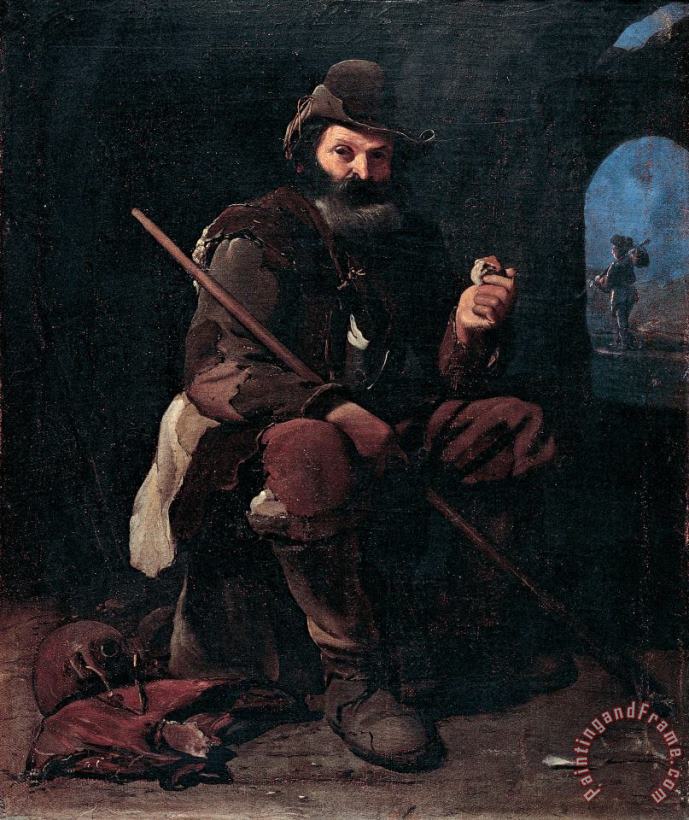 Michael Sweerts Old Pilgrim Art Painting