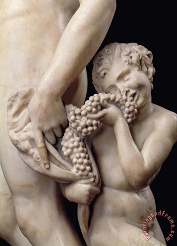 Michelangelo The Drunkenness of Bacchus Art Painting