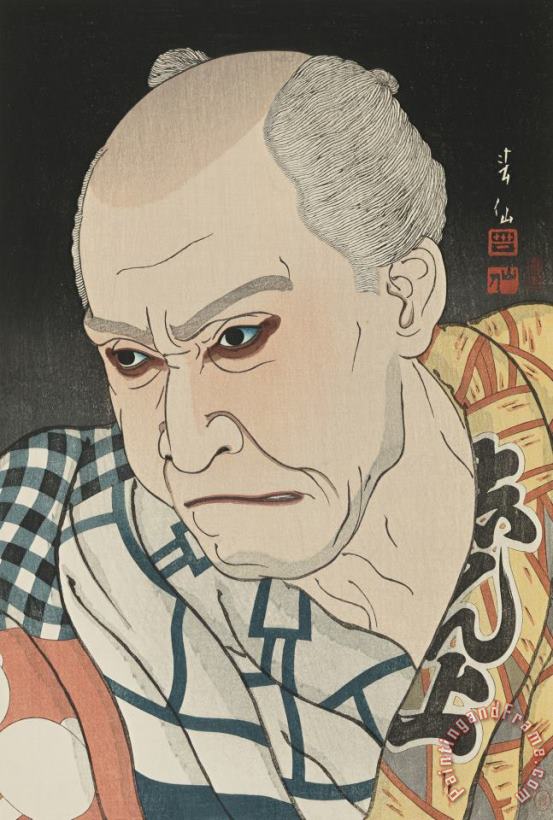 Natori Shunsen Onoye Matsusuke As Kohyoye Art Print