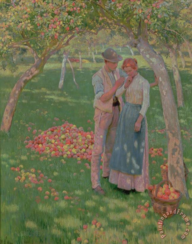 Nelly Erichsen The Orchard Art Painting