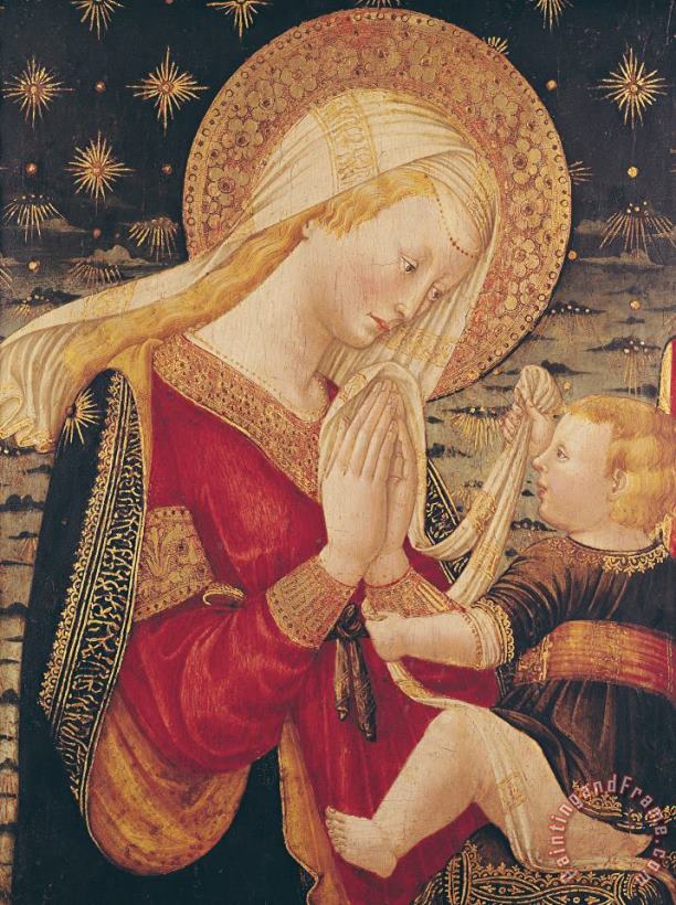 Neri di Bicci Virgin and Child Art Painting