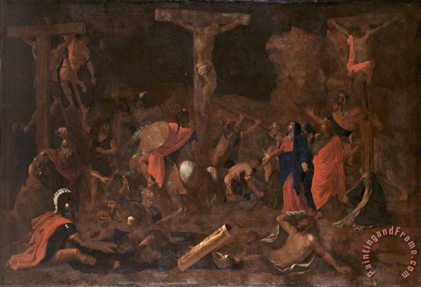 Nicolas Poussin The Crucifixion Art Painting