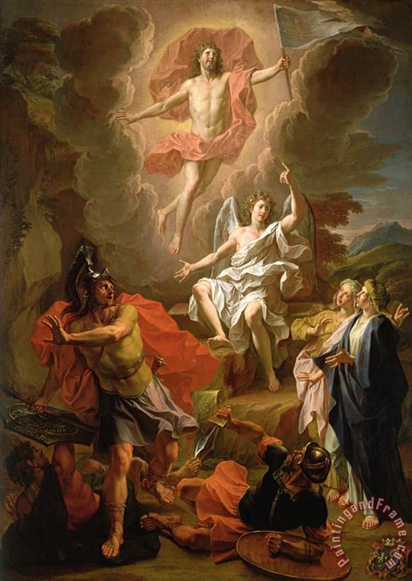 The Resurrection of Christ painting - Noel Coypel The Resurrection of Christ Art Print