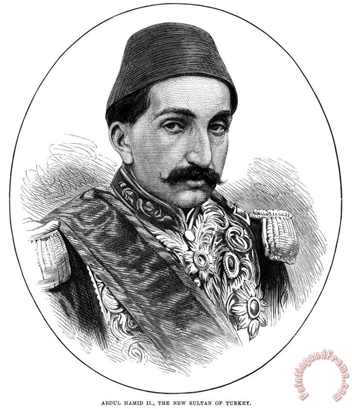 Others Abdul Hamid II (1842-1918) Art Painting