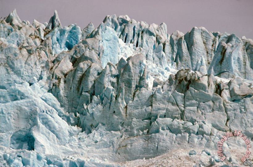 Alaska Glaciers painting - Others Alaska Glaciers Art Print