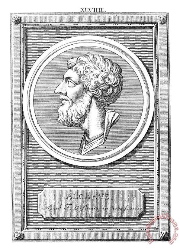 ALCAEUS (c620-c580 B.C.) painting - Others ALCAEUS (c620-c580 B.C.) Art Print