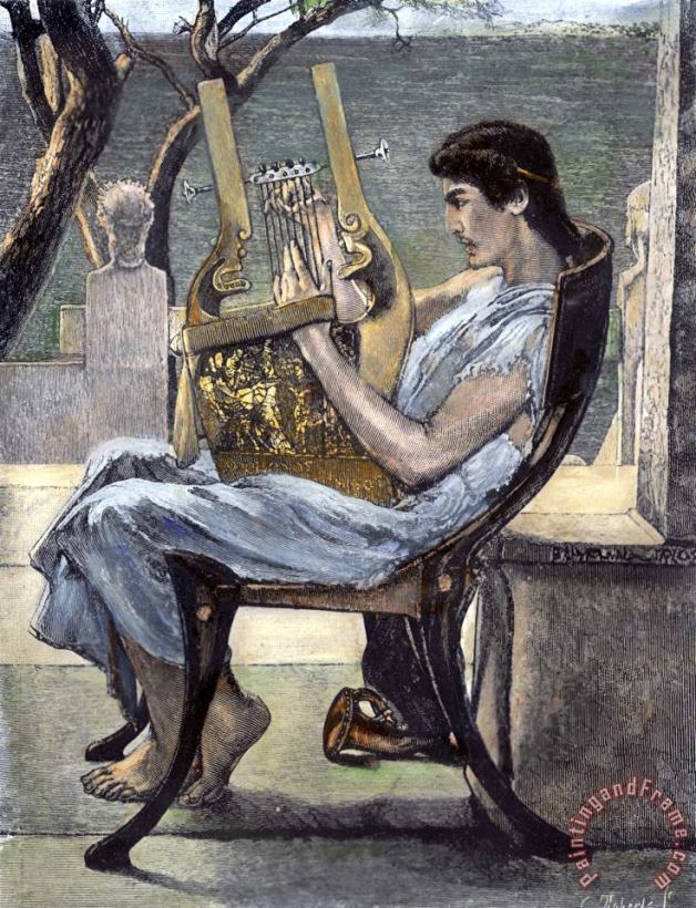 ALCAEUS (c620-c580 B.C.) painting - Others ALCAEUS (c620-c580 B.C.) Art Print
