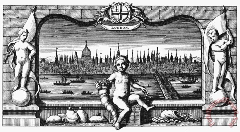 Others Allegory Of Finance, 1743 Art Print