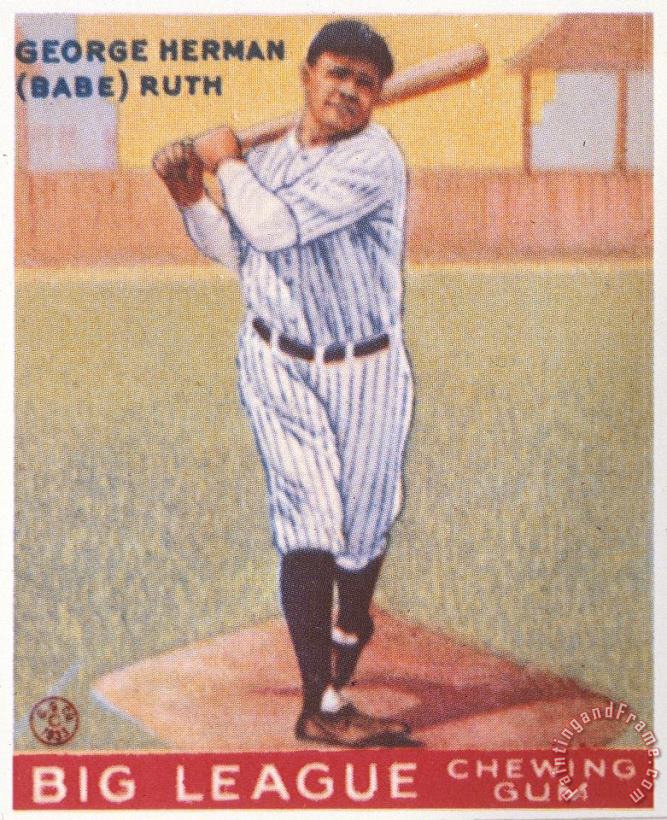 Babe Ruth (1895-1948) painting - Others Babe Ruth (1895-1948) Art Print