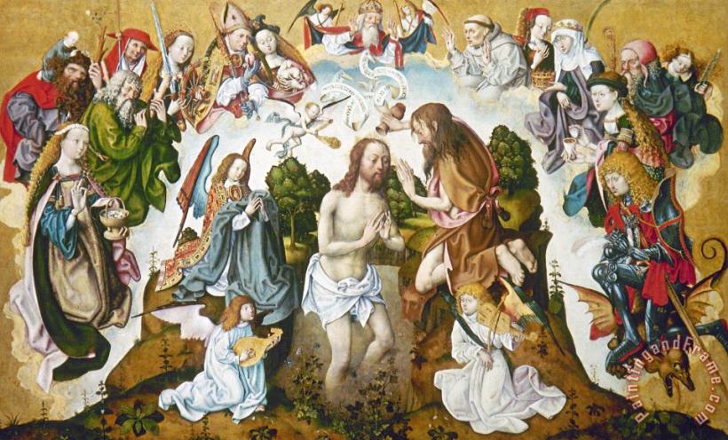 Others Baptism Of Christ Art Print