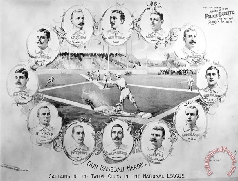 Others Baseball, 1895 Art Print