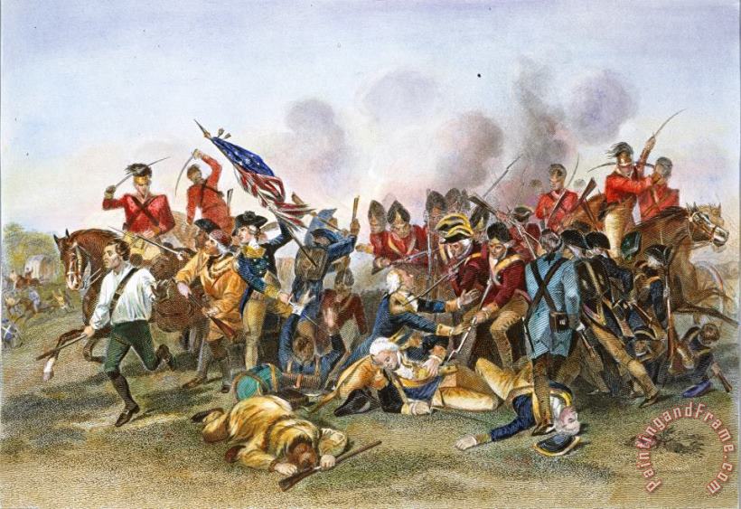 Others Battle Of Camden, 1780 Art Print
