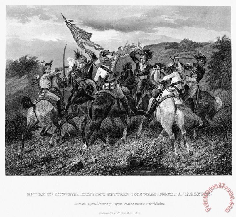 Battle Of Cowpens, 1781 painting - Others Battle Of Cowpens, 1781 Art Print