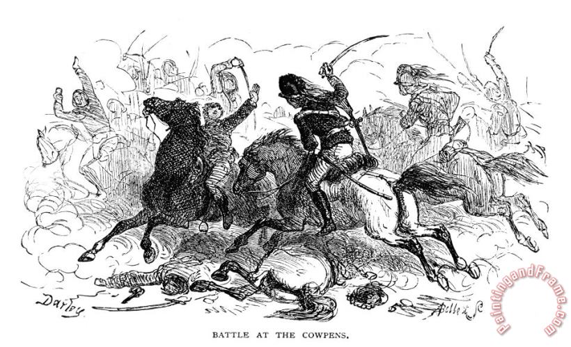 Others Battle Of Cowpens, 1781 Art Print