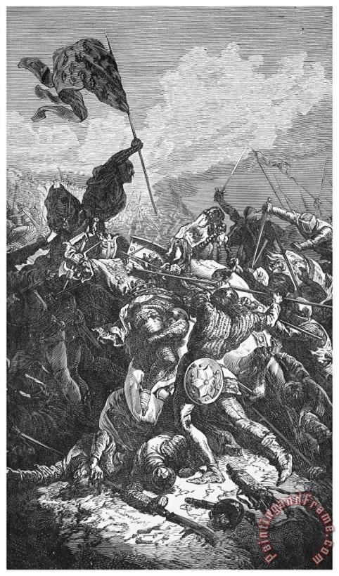 Others Battle Of Crecy, 1346 Art Print