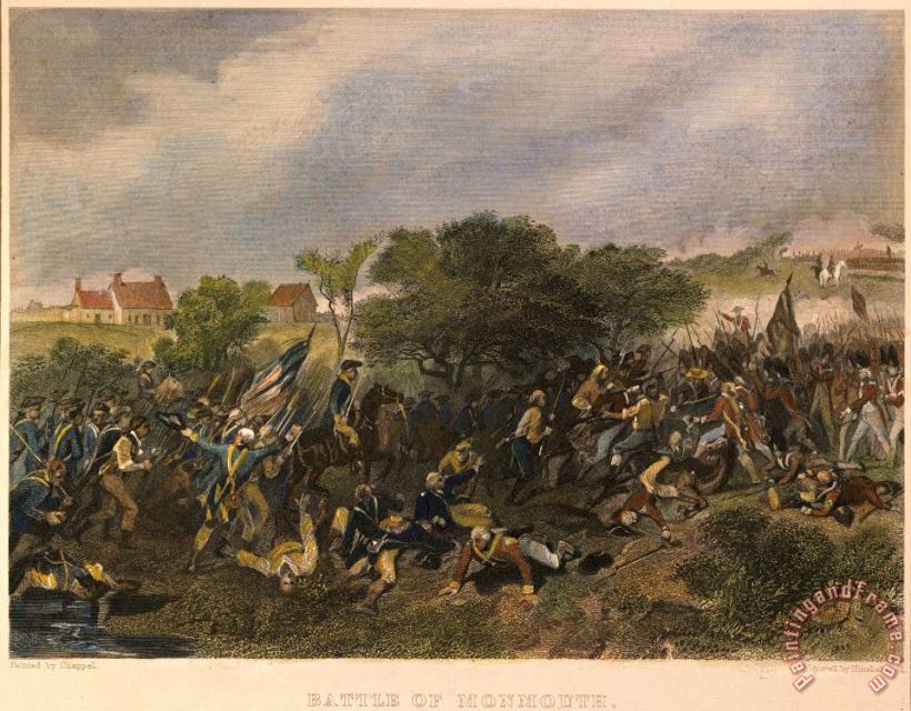 Others Battle Of Monmouth, 1778 Art Painting