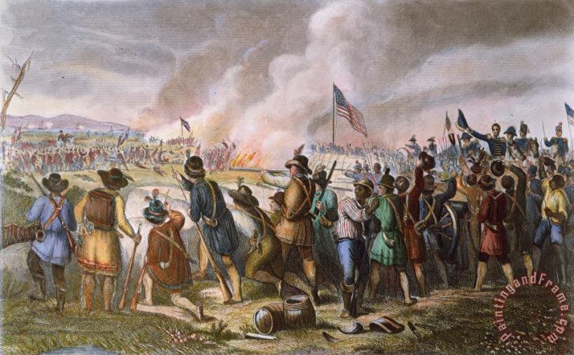 Battle Of New Orleans, 1815 painting - Others Battle Of New Orleans, 1815 Art Print