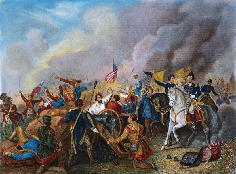 Others Battle Of New Orleans, 1815 Art Print