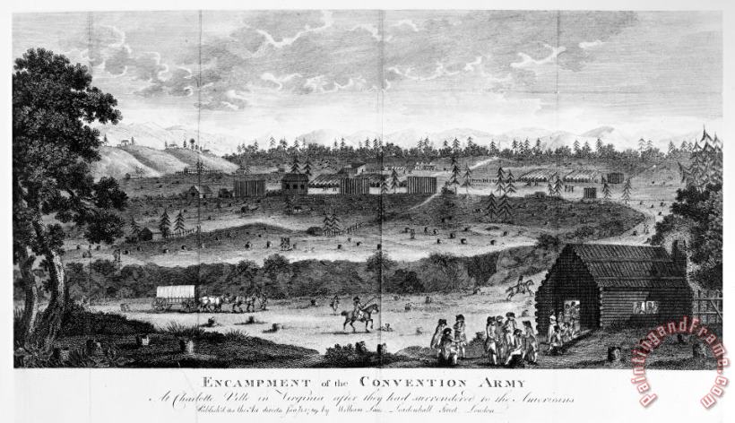 Others Battle Of Saratoga, 1777 Art Print