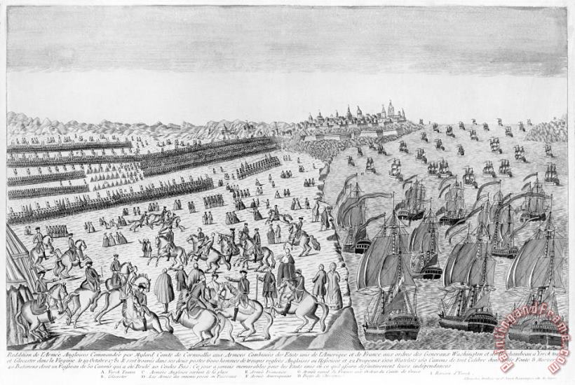 Others Battle Of Yorktown, 1781 Art Print
